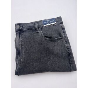 Abercrombie & Fitch Womens Slim Straight Ultra High Rise Curve Love Jeans 34 18R